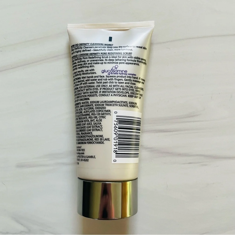 Olay Definity Pore Redefining Scrub- 5fl-Never Used- Rare and Discontinued